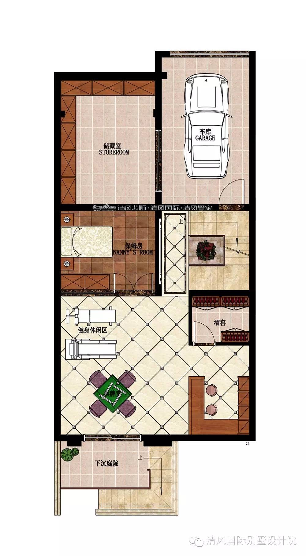 不張揚(yáng)的美式家裝設(shè)計，自在隨意的華麗貴氣