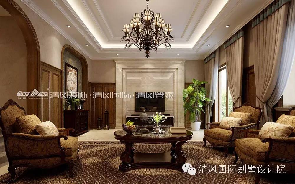 不張揚(yáng)的美式家裝設(shè)計，自在隨意的華麗貴氣