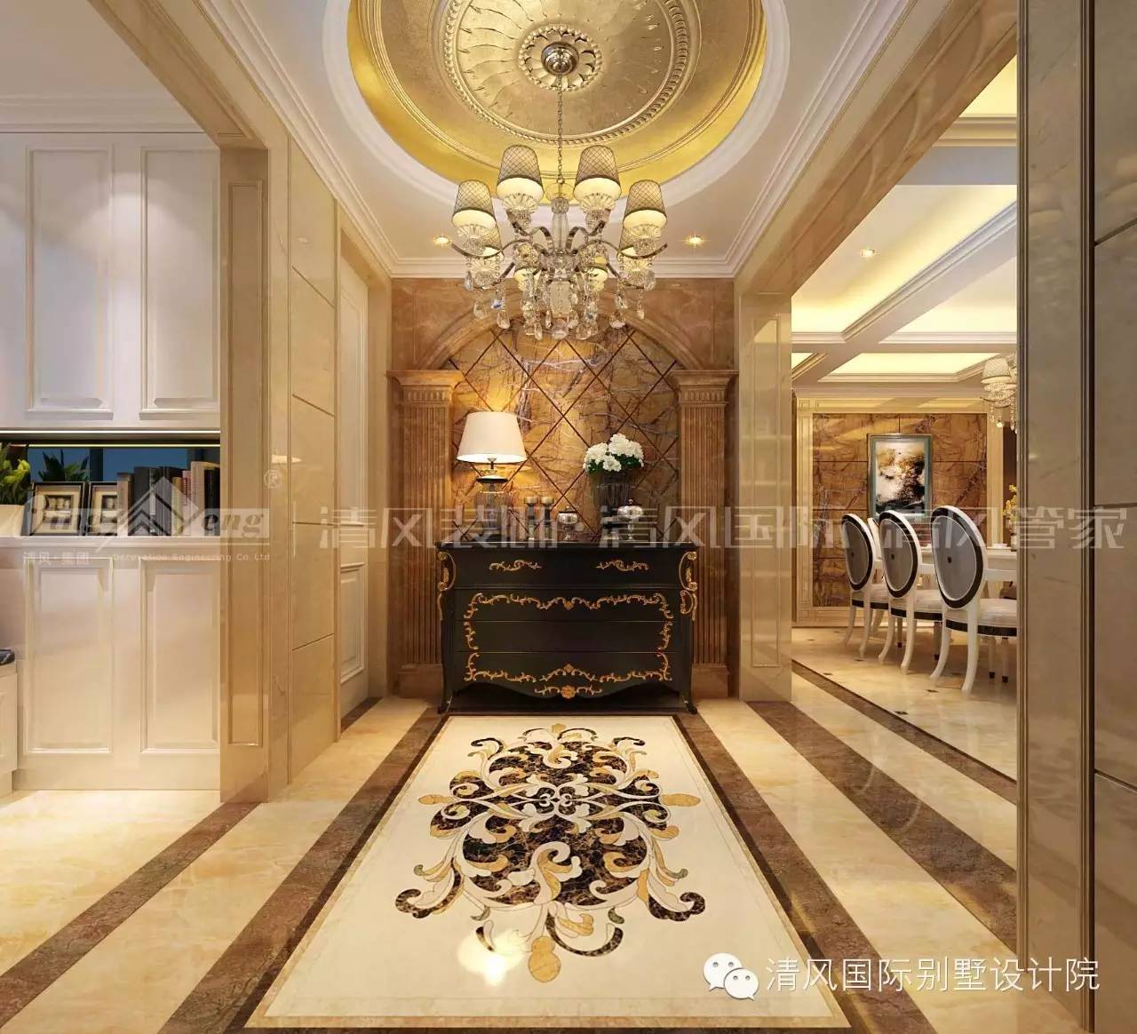 經典歐式設計，盡顯高貴和奢華！