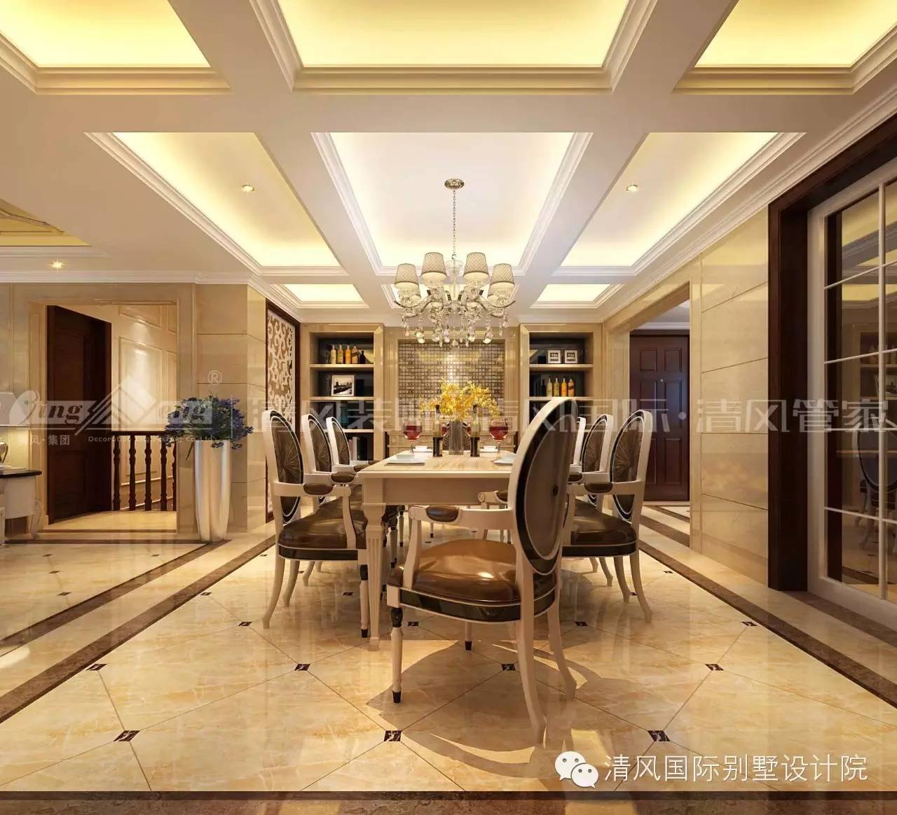 經典歐式設計，盡顯高貴和奢華！