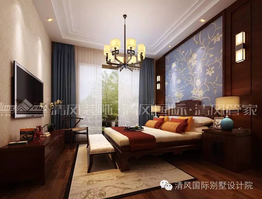 新中式家裝設(shè)計(jì)，在溫雅含蓄中，修身養(yǎng)性。