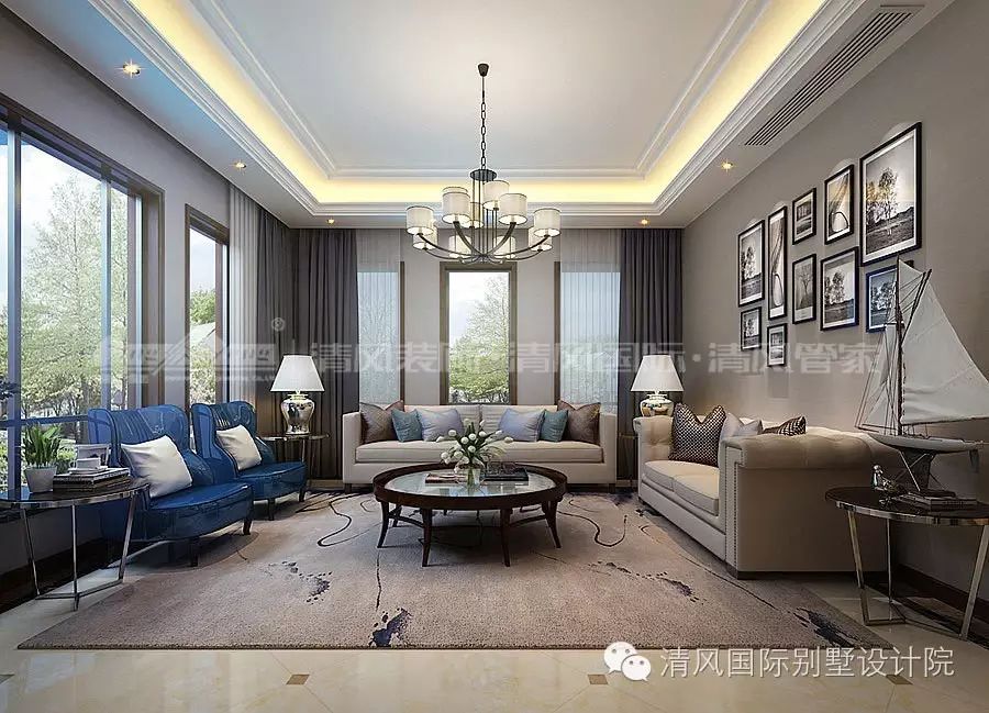 美式家裝設(shè)計(jì)，體驗(yàn)一種自在、隨意的不羈生活方式