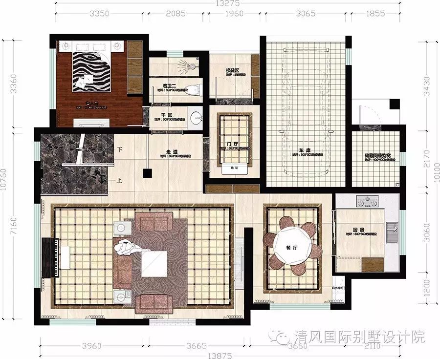 用美式家裝強大的包容性，表現(xiàn)生活中的優(yōu)雅、隨性。