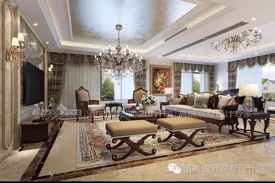 用美式家裝強大的包容性，表現(xiàn)生活中的優(yōu)雅、隨性。