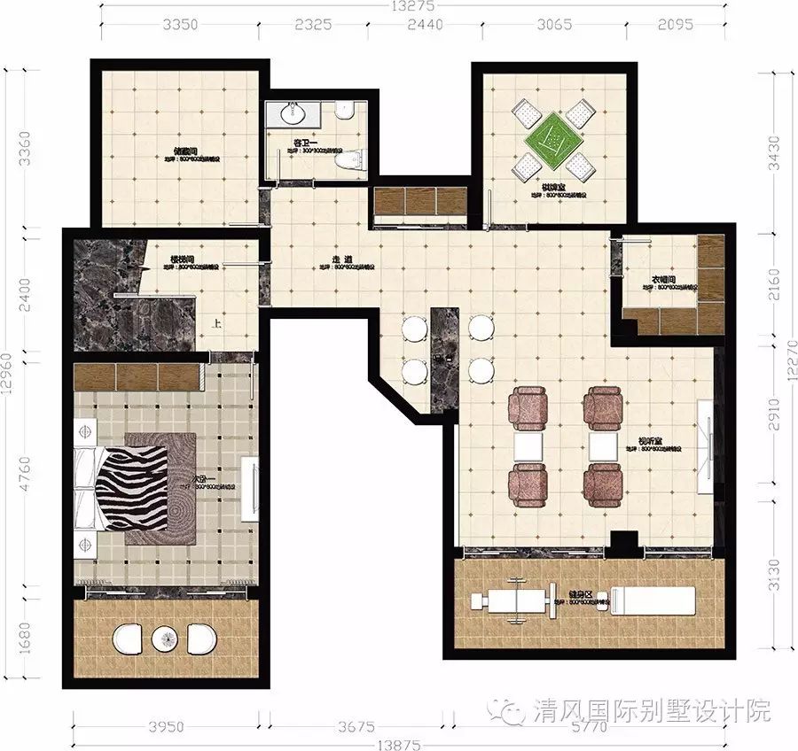 用美式家裝強大的包容性，表現(xiàn)生活中的優(yōu)雅、隨性。