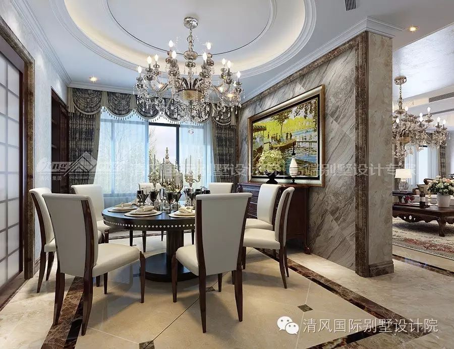 用美式家裝強大的包容性，表現(xiàn)生活中的優(yōu)雅、隨性。