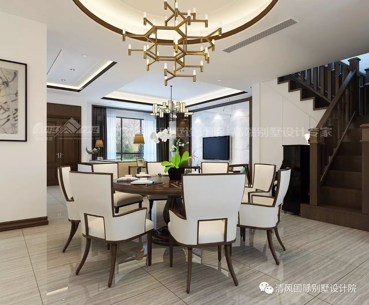 賞·析 | 傳統與現代的碰撞，新中式之家的完美演繹。