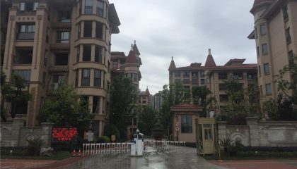 中南錦苑-蘇州清風(fēng)裝飾在建工地