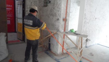 保利獨(dú)墅-蘇州清風(fēng)裝飾在建工地