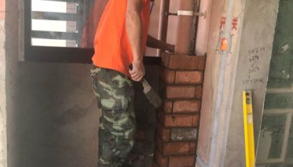 錦繡花城瓦工階段