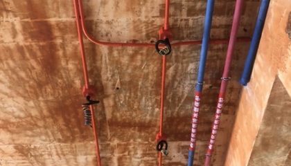 幸福未來(lái)花園水電階段