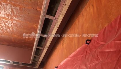 華元嘉園木工階段