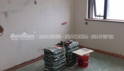 石湖景苑油漆階段