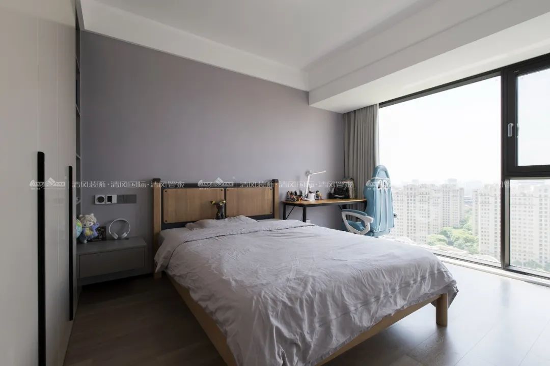 賞·析|140㎡現(xiàn)代簡約，光影自由穿梭的家滿是松弛感！