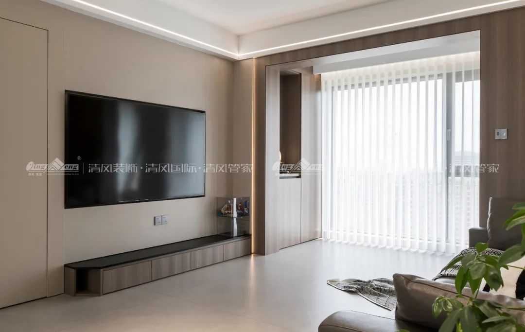 賞·析|140㎡現(xiàn)代簡約，光影自由穿梭的家滿是松弛感！