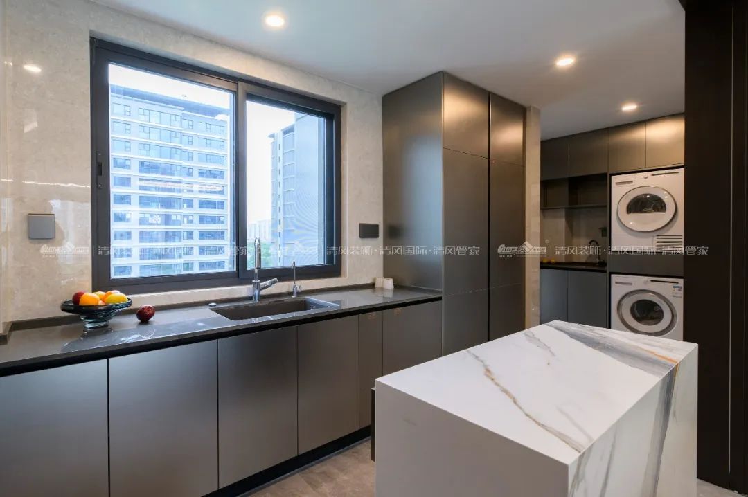 賞·析|198㎡現(xiàn)代輕奢，與精致主義撞個滿懷！