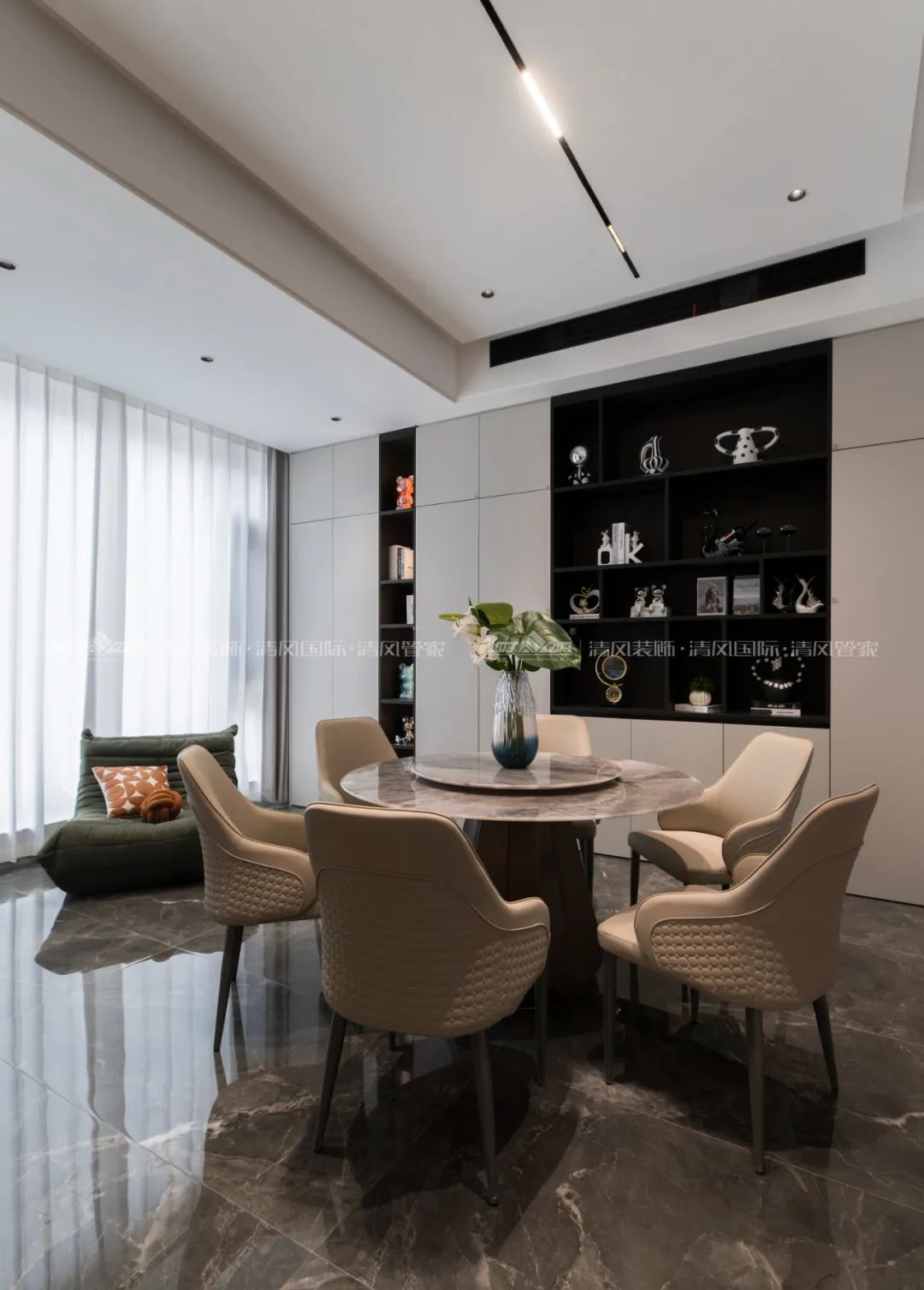 賞·析|396㎡現(xiàn)代簡約，自由之邸