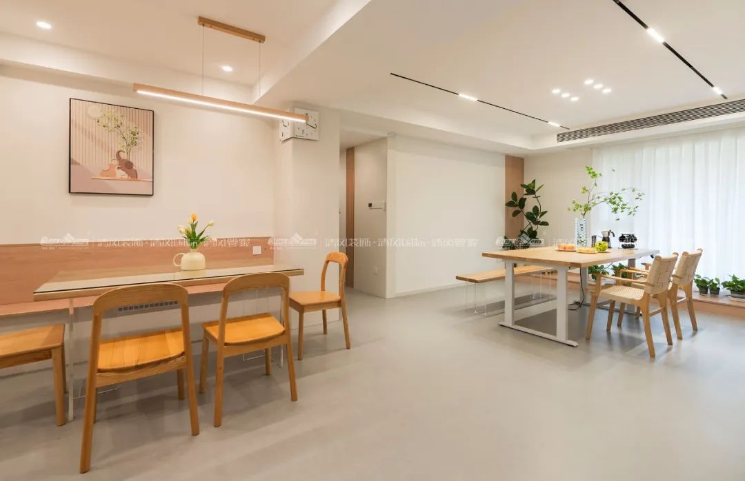 賞·析|120㎡原木奶油風，恬靜優(yōu)雅，溫柔可觸