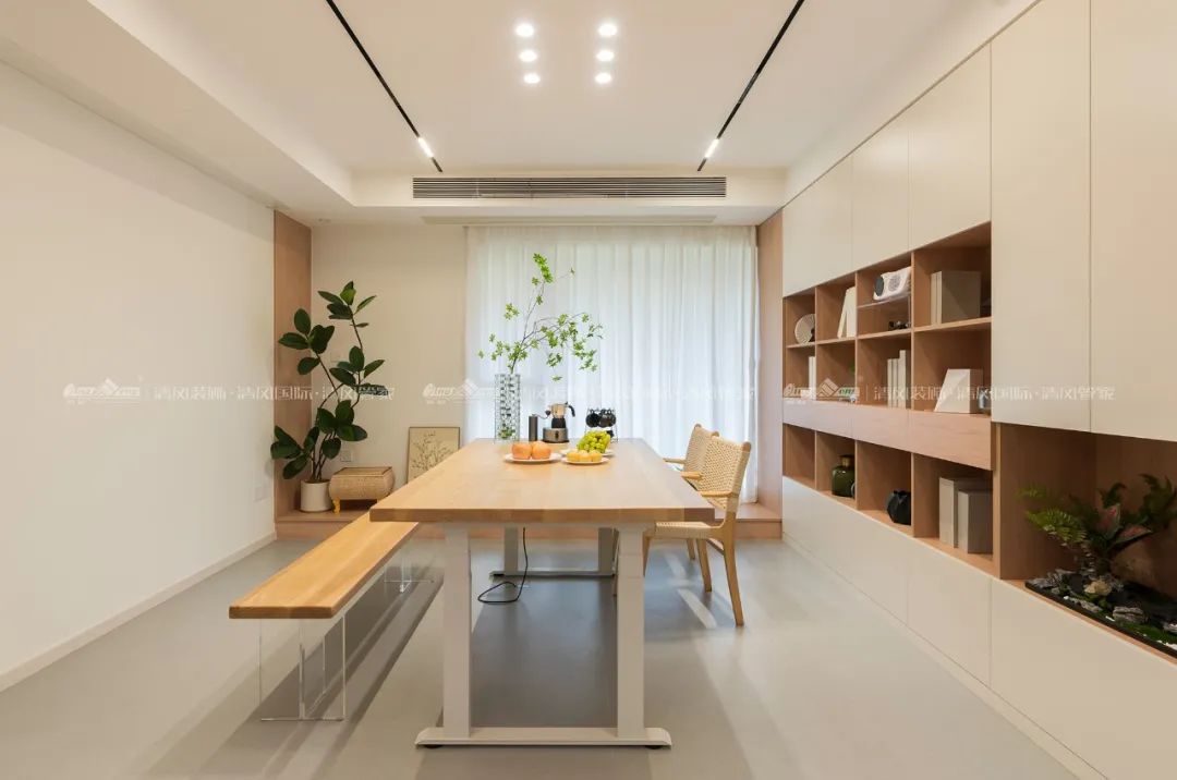 賞·析|120㎡原木奶油風，恬靜優(yōu)雅，溫柔可觸