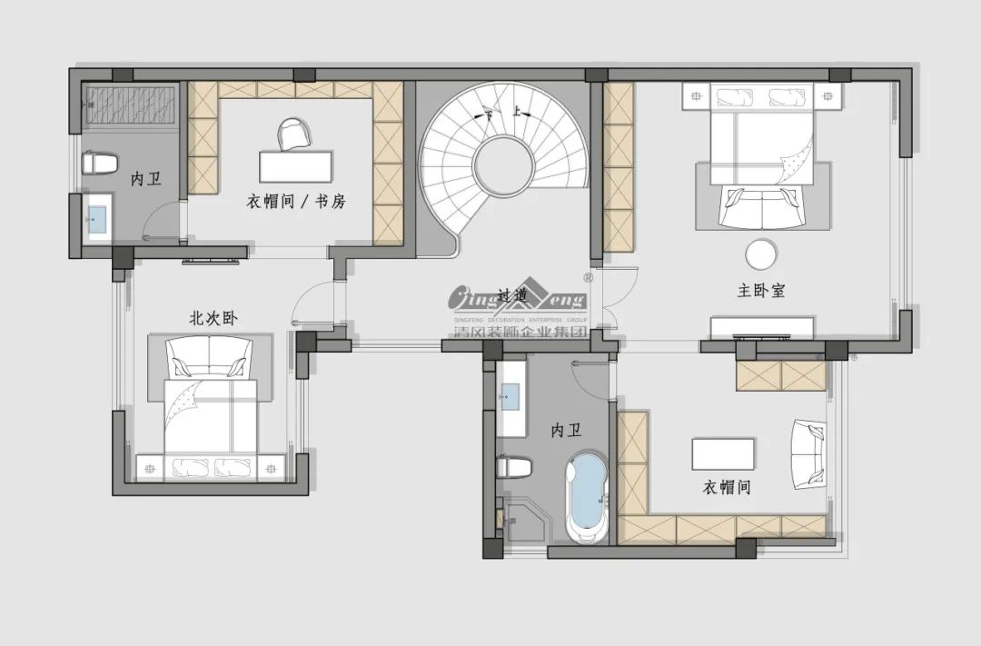 賞·析|396㎡現(xiàn)代簡約，自由之邸
