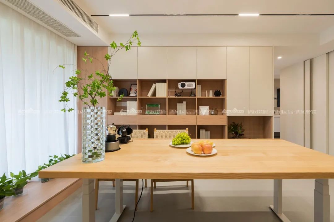 賞·析|120㎡原木奶油風，恬靜優(yōu)雅，溫柔可觸