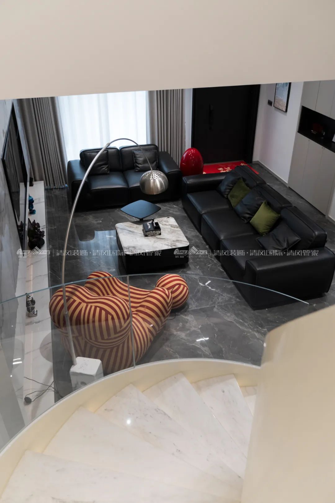 賞·析|396㎡現(xiàn)代簡約，自由之邸