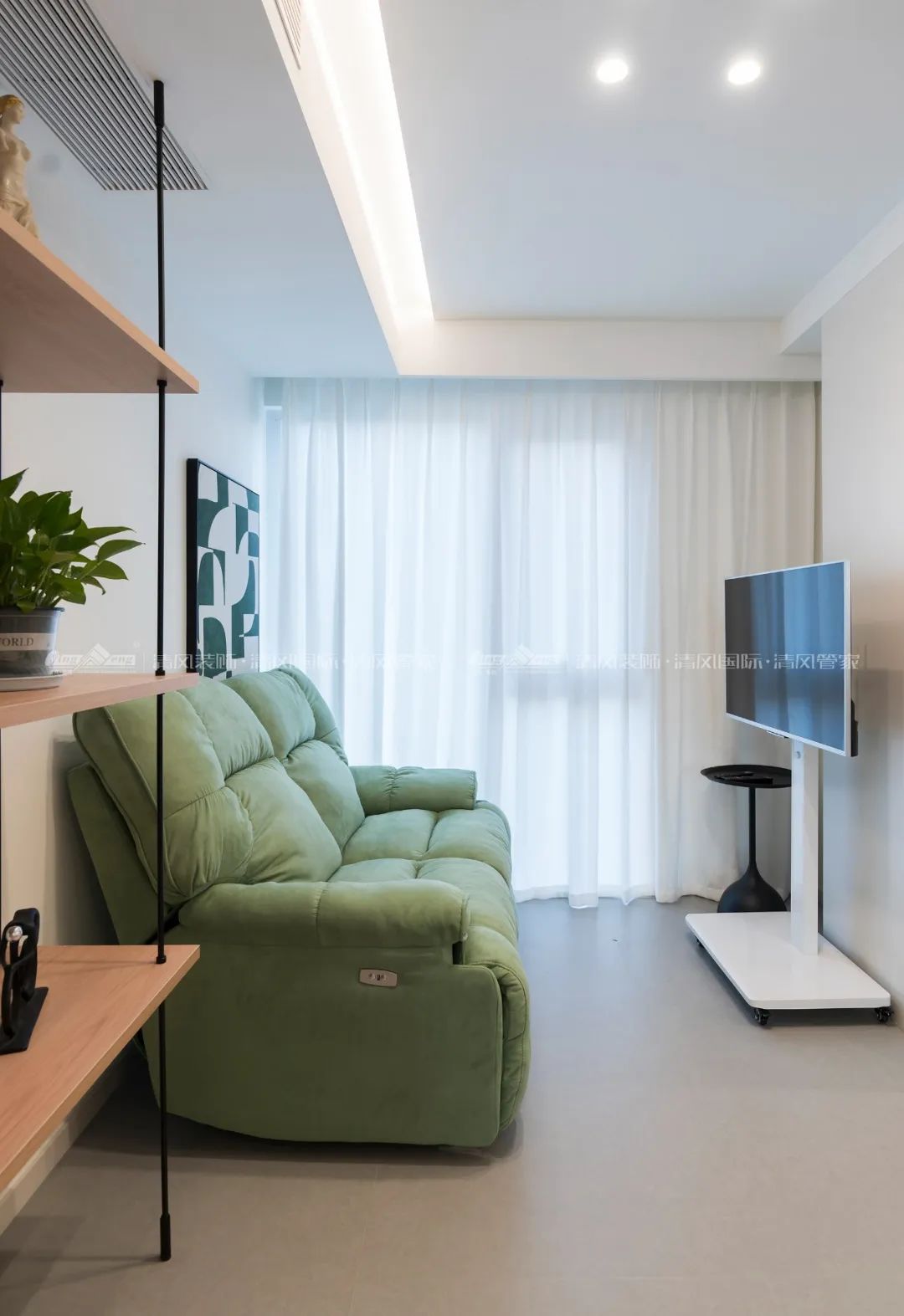 賞·析|120㎡原木奶油風，恬靜優(yōu)雅，溫柔可觸