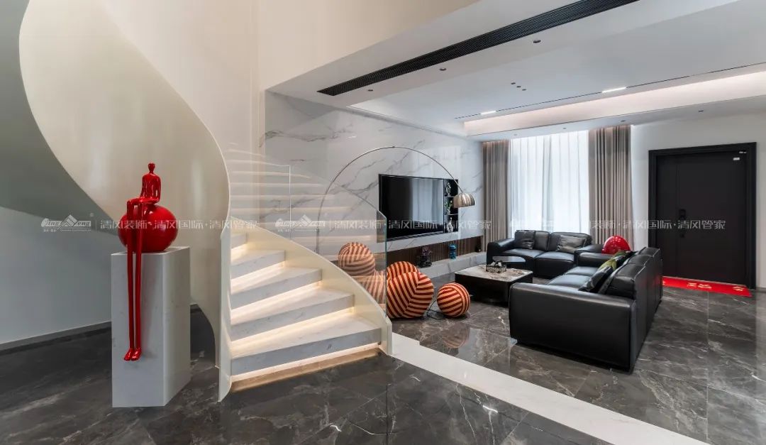 賞·析|396㎡現(xiàn)代簡約，自由之邸