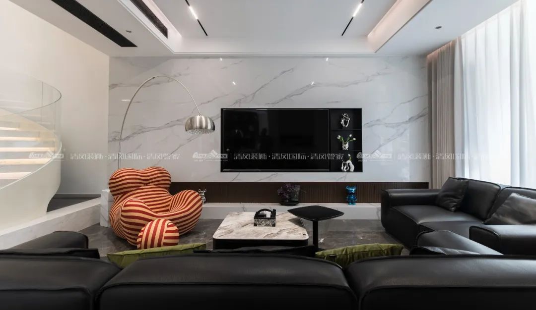 賞·析|396㎡現(xiàn)代簡約，自由之邸