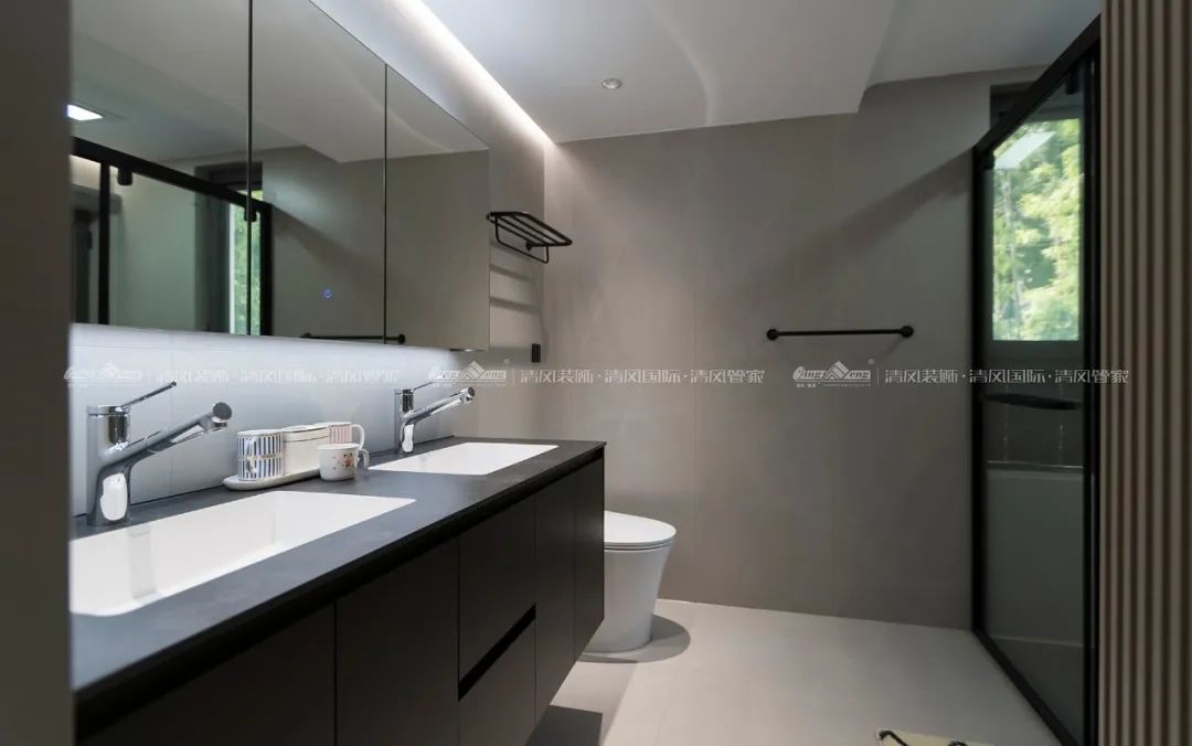 賞·析|180㎡現(xiàn)代簡約，探索家的生活軌跡