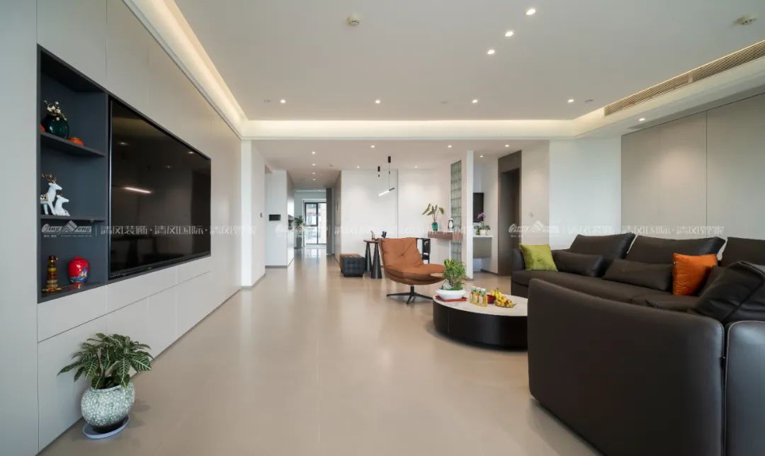 賞·析|236㎡現(xiàn)代簡約，歸心之居太好住啦！