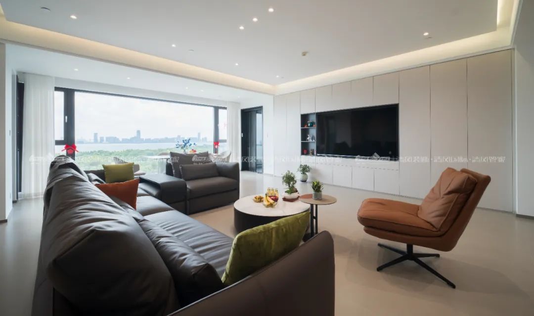 賞·析|236㎡現(xiàn)代簡約，歸心之居太好住啦！