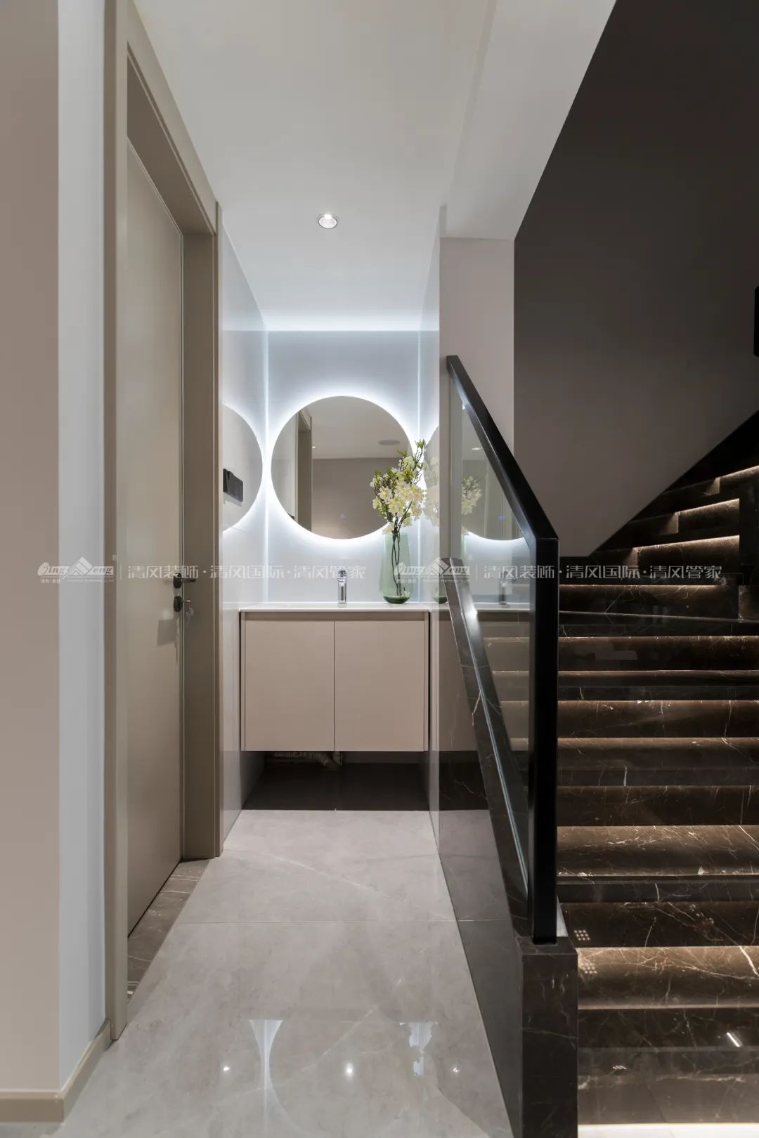 賞·析|180㎡現(xiàn)代簡約，探索家的生活軌跡