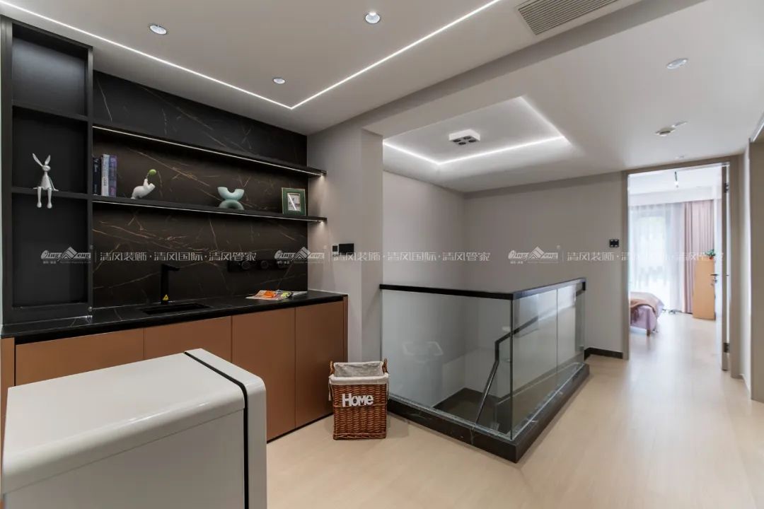 賞·析|180㎡現(xiàn)代簡約，探索家的生活軌跡