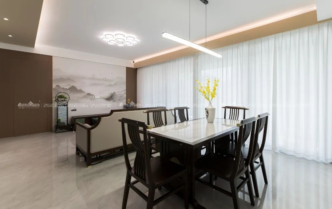 賞·析|145㎡新中式，悠然自得盡在掌握