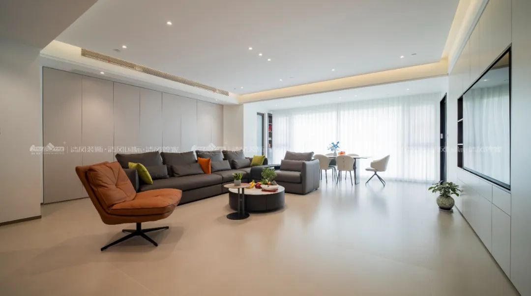 賞·析|236㎡現(xiàn)代簡約，歸心之居太好住啦！