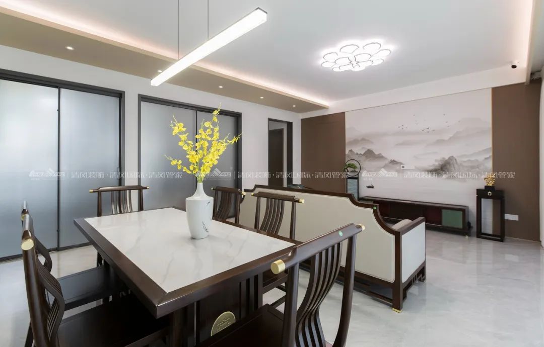 賞·析|145㎡新中式，悠然自得盡在掌握