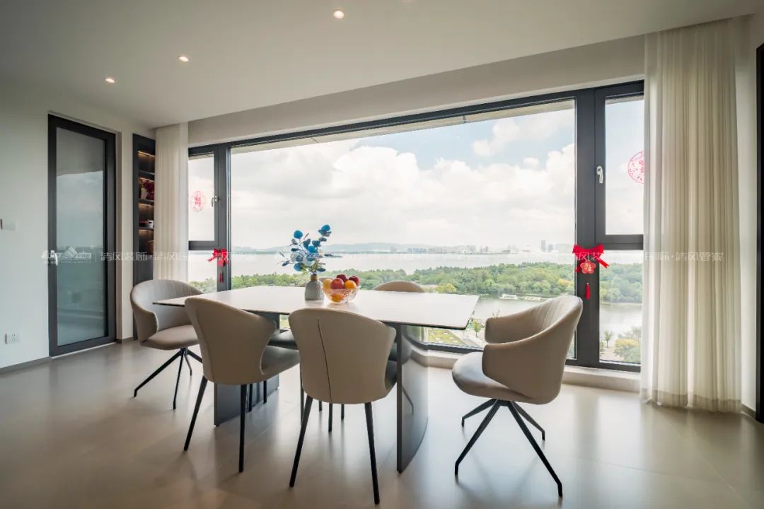 賞·析|236㎡現(xiàn)代簡約，歸心之居太好住啦！