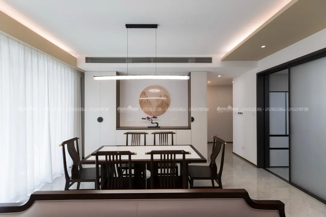 賞·析|145㎡新中式，悠然自得盡在掌握