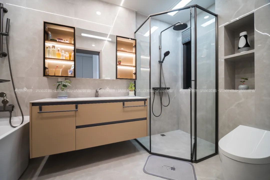 賞·析|236㎡現(xiàn)代簡約，歸心之居太好住啦！