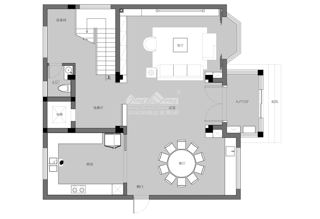 賞·析|420㎡現(xiàn)代簡(jiǎn)約，家是自然的延伸