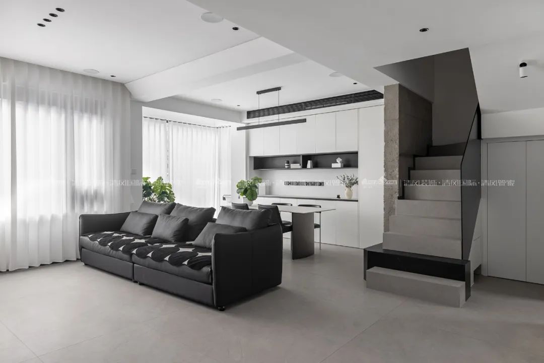 賞·析|180㎡現(xiàn)代簡約，探尋靜謐與悠然的日常