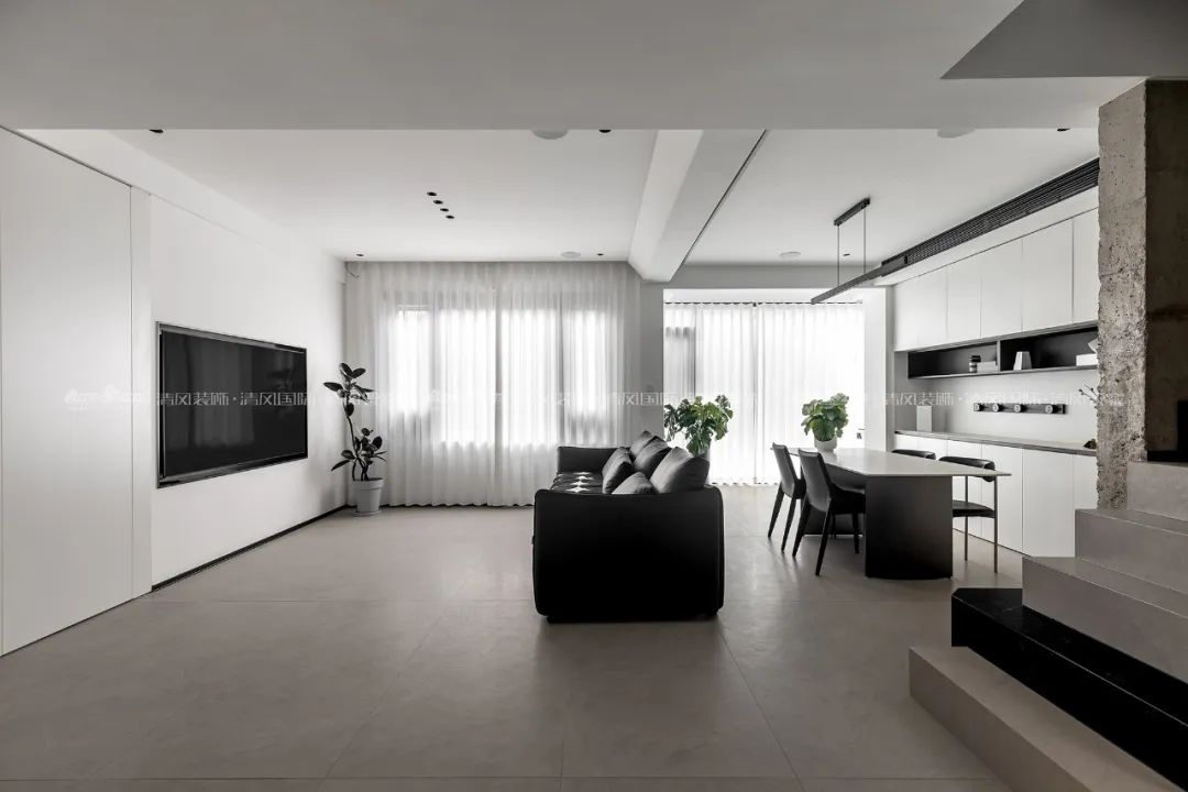 賞·析|180㎡現(xiàn)代簡約，探尋靜謐與悠然的日常