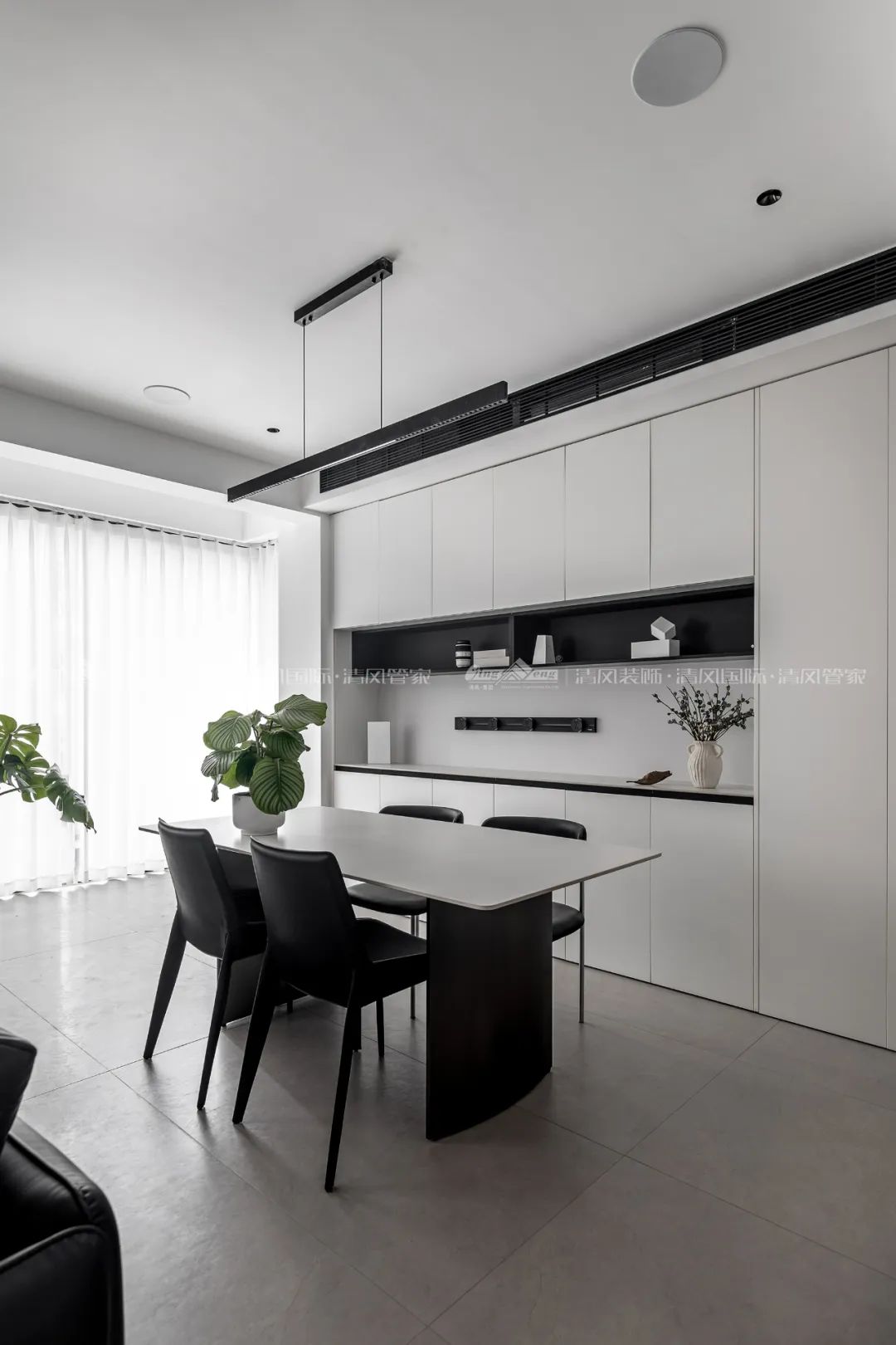 賞·析|180㎡現(xiàn)代簡約，探尋靜謐與悠然的日常